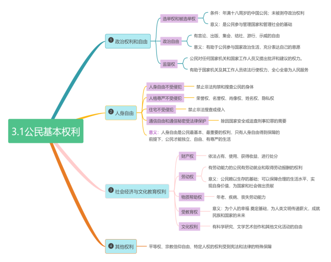 3.1公民基本权利