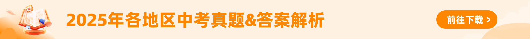 2025年中考真題