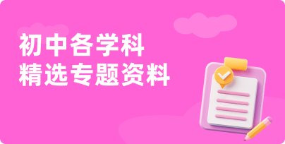 初中各学科精选专题资料